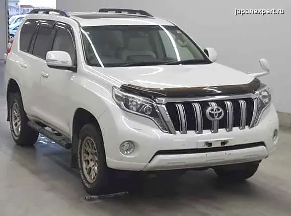 Toyota Land Cruiser Prado GDJ150W 2015 — пример продажи на аукционе Японии