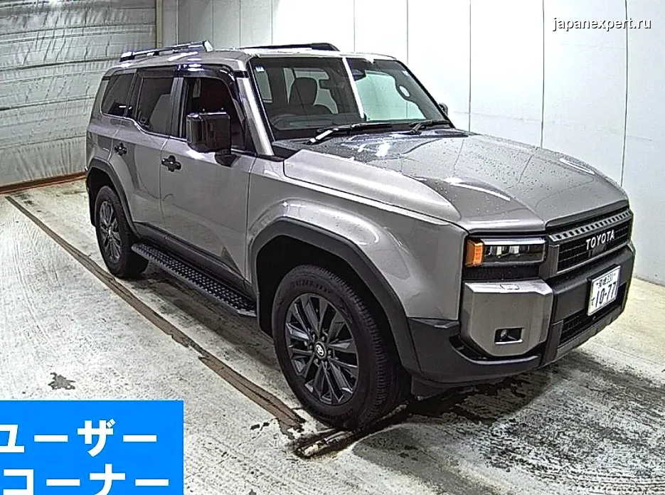 Toyota Land Cruiser Prado GDJ250W 2024 — пример продажи на аукционе Японии