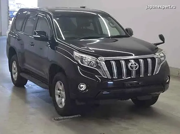 Toyota Land Cruiser Prado TRJ150W 2015 — пример продажи на аукционе Японии