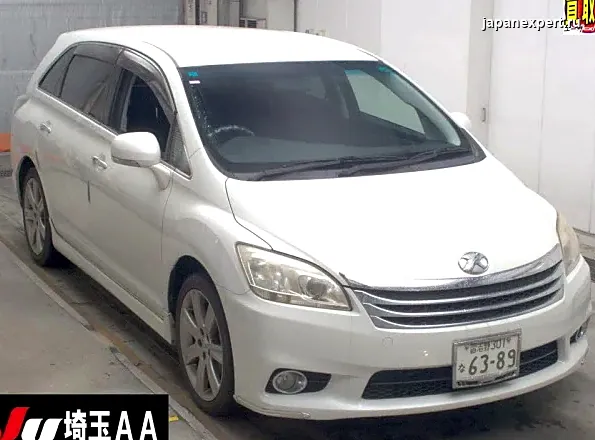 Toyota Mark X Zio ANA10 2010 — пример продажи на аукционе Японии