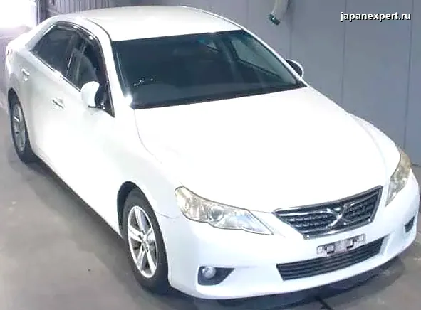 Toyota Mark X GRX130 2011 — пример продажи на аукционе Японии