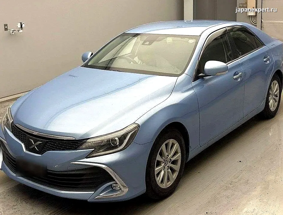 Toyota Mark X GRX130 2018 — пример продажи на аукционе Японии