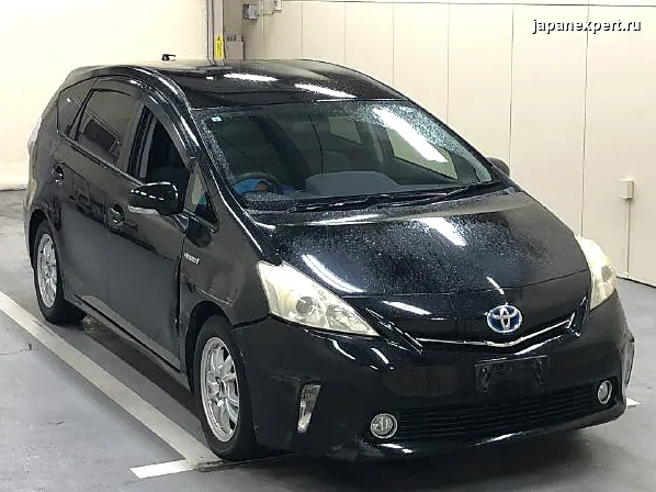 Toyota Prius Alpha ZVW40W 2013 — пример продажи на аукционе Японии