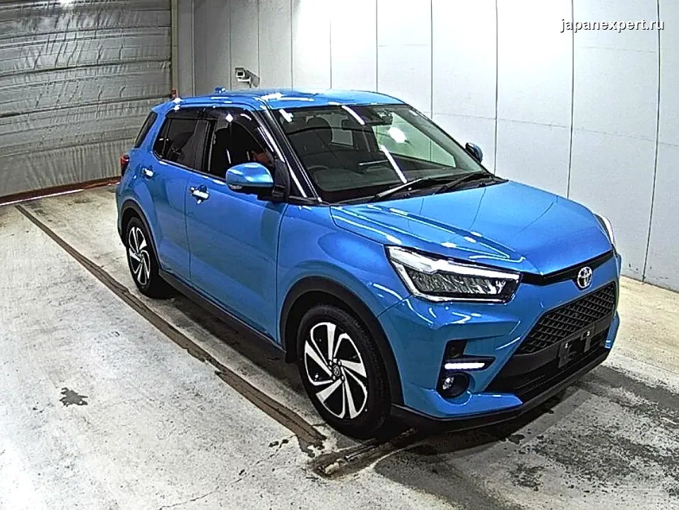 Toyota Raize A201A 2024 — пример продажи на аукционе Японии