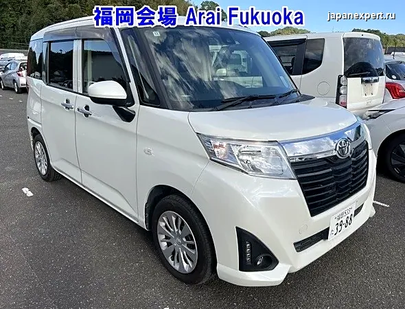 Toyota Roomy M900A 2016 — пример продажи на аукционе Японии