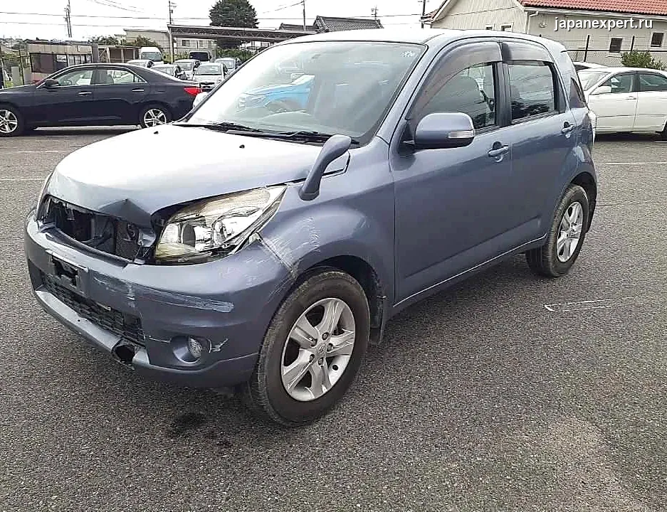 Toyota Rush J200E 2010 — пример продажи на аукционе Японии
