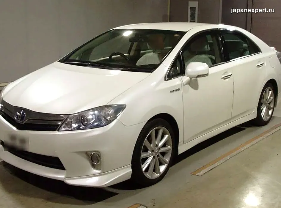 Toyota Sai AZK10 2010 — пример продажи на аукционе Японии