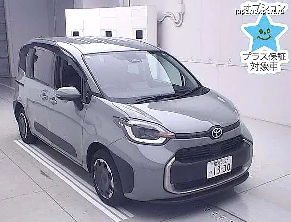 Toyota Sienta MXPC12G 2024 — пример продажи на аукционе Японии
