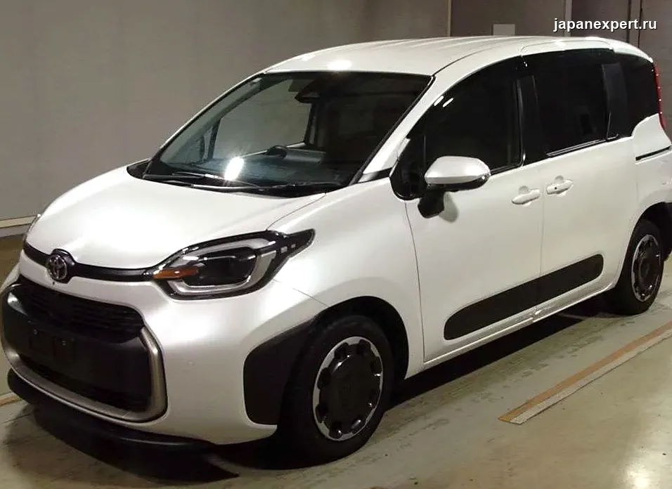 Toyota Sienta MXPC12G 2025 — пример продажи на аукционе Японии