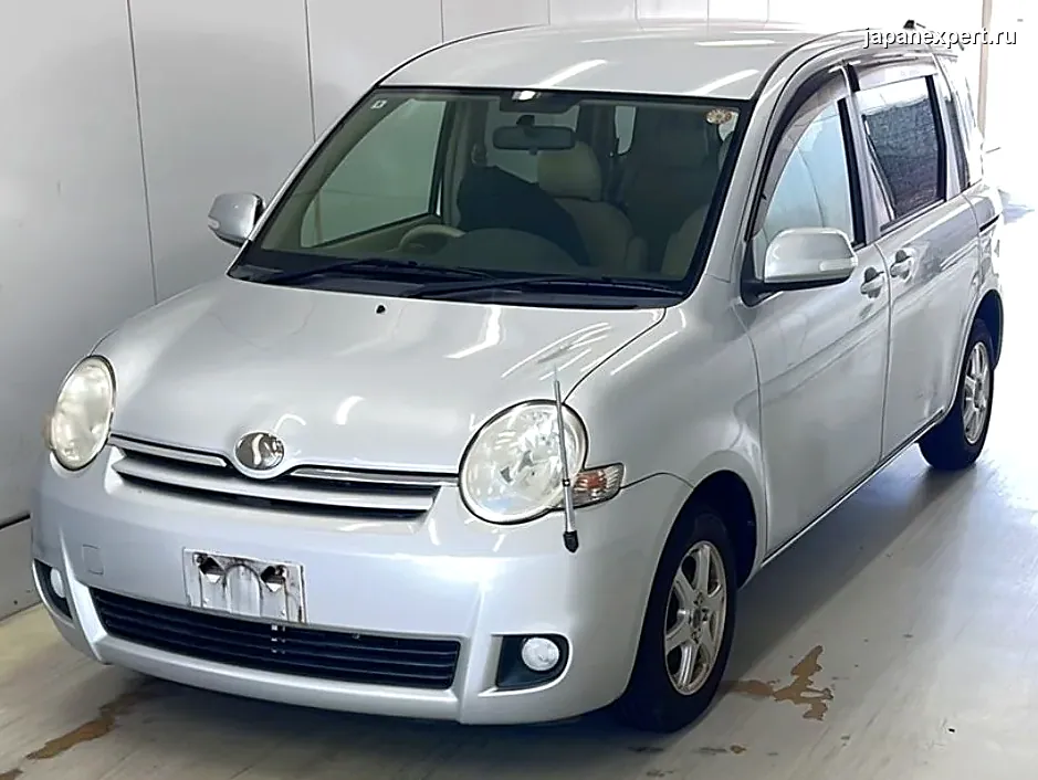 Toyota Sienta NCP81G 2010 — пример продажи на аукционе Японии