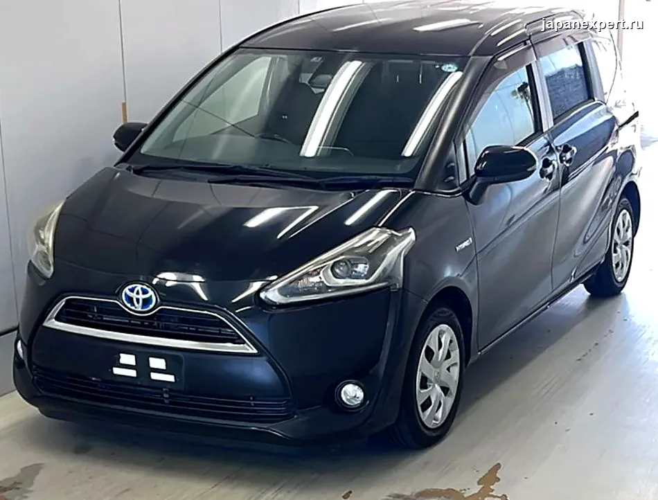 Toyota Sienta NHP170G 2016 — пример продажи на аукционе Японии