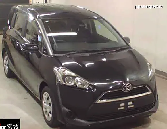 Toyota Sienta NSP172G 2016 — пример продажи на аукционе Японии