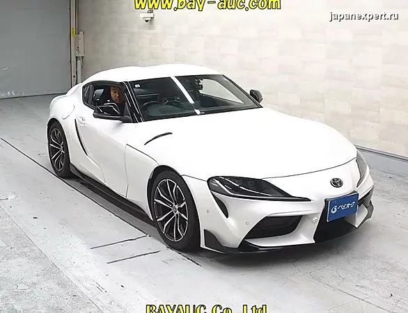 Toyota Supra DB22 2019 — пример продажи на аукционе Японии