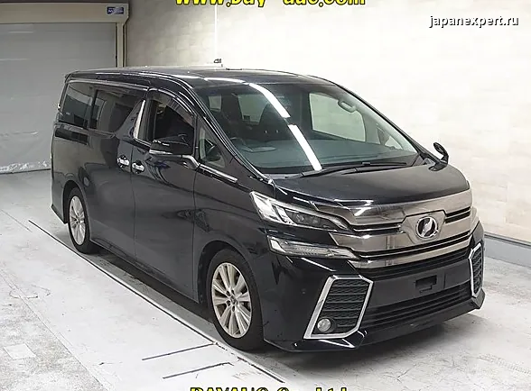 Toyota Vellfire AGH30W 2017 — пример продажи на аукционе Японии