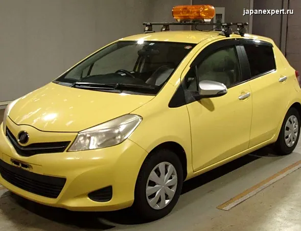 Toyota Vitz KSP130 2013 — пример продажи на аукционе Японии