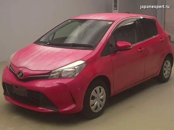 Toyota Vitz KSP130 2015 — пример продажи на аукционе Японии