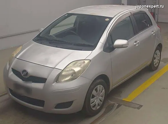 Toyota Vitz KSP90 2010 — пример продажи на аукционе Японии