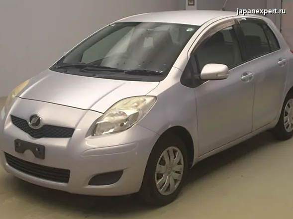 Toyota Vitz KSP90 2010 — пример продажи на аукционе Японии