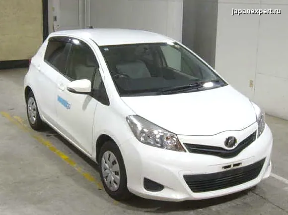 Toyota Vitz NSP130 2014 — пример продажи на аукционе Японии