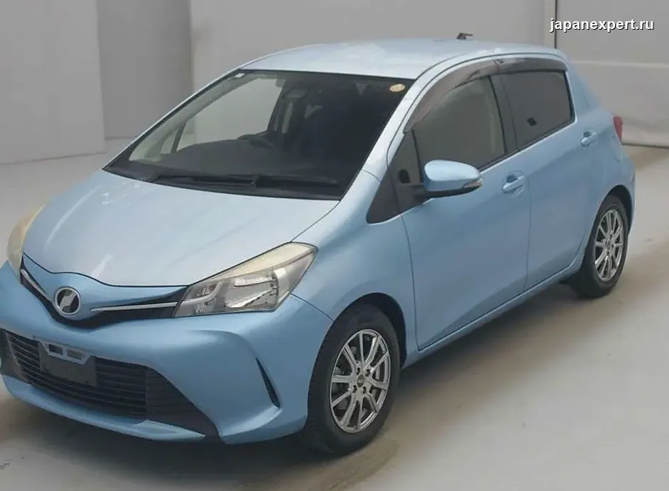 Toyota Vitz NSP130 2015 — пример продажи на аукционе Японии