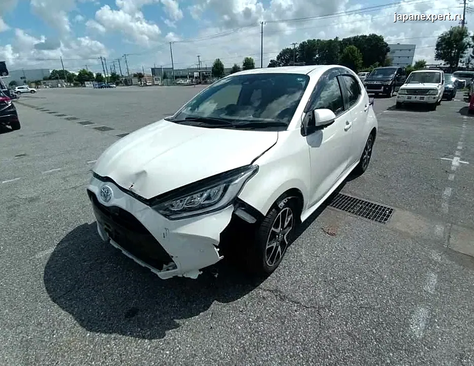 Toyota Yaris MXPA10 2022 — пример продажи на аукционе Японии