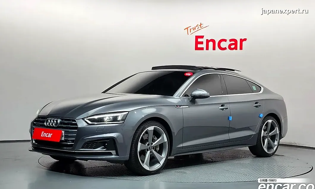Audi A5 45 TFSI Quattro Premium Sportback с аукциона в Корее