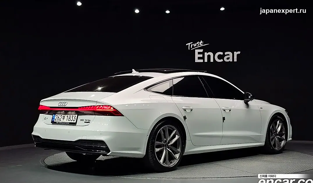 Audi A7 55 TFSI Quattro Premium с аукциона в Корее
