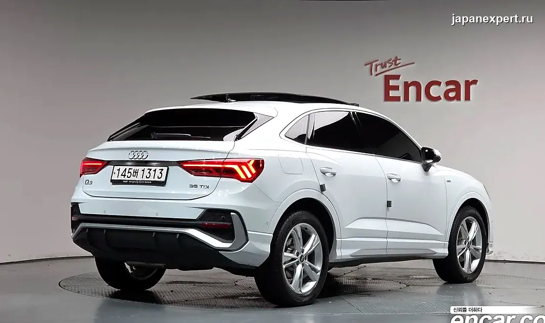 Audi Q3 2023 из Южной Кореи — пример предложения