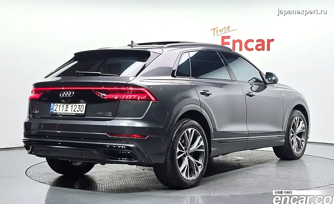 Audi Q8 2022 из Южной Кореи — пример предложения