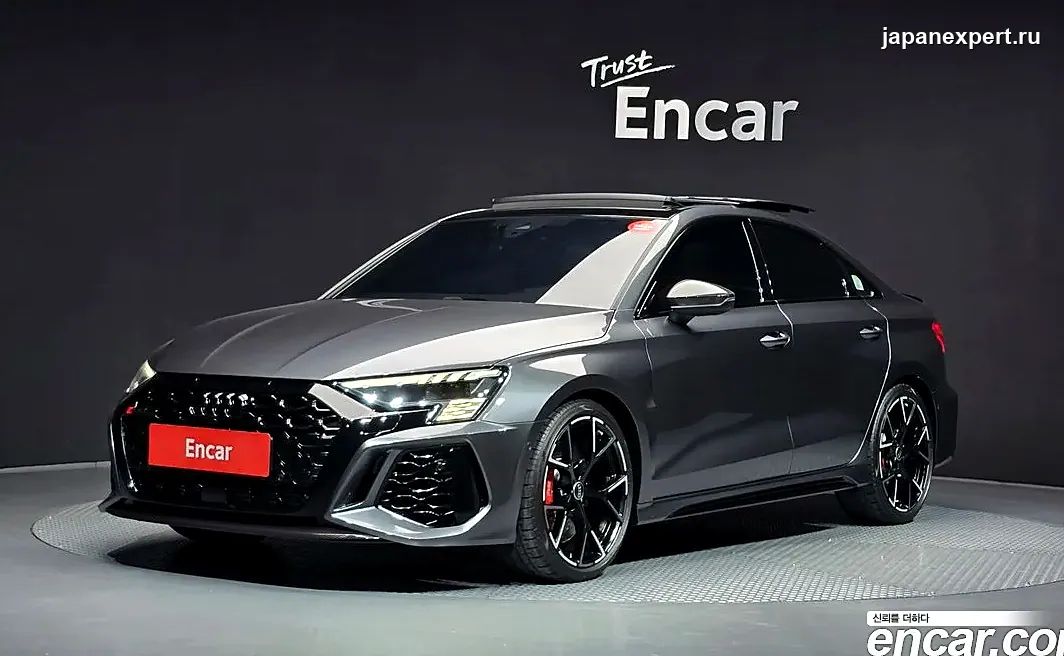 Audi RS3 2023 из Южной Кореи — пример предложения