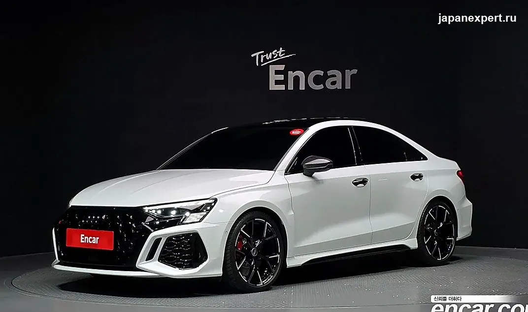 Audi RS3 2023 из Южной Кореи — пример предложения