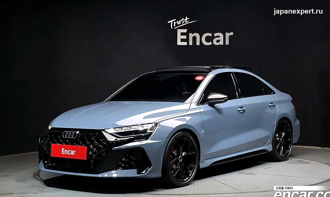 Audi RS3 2025 из Южной Кореи — пример предложения