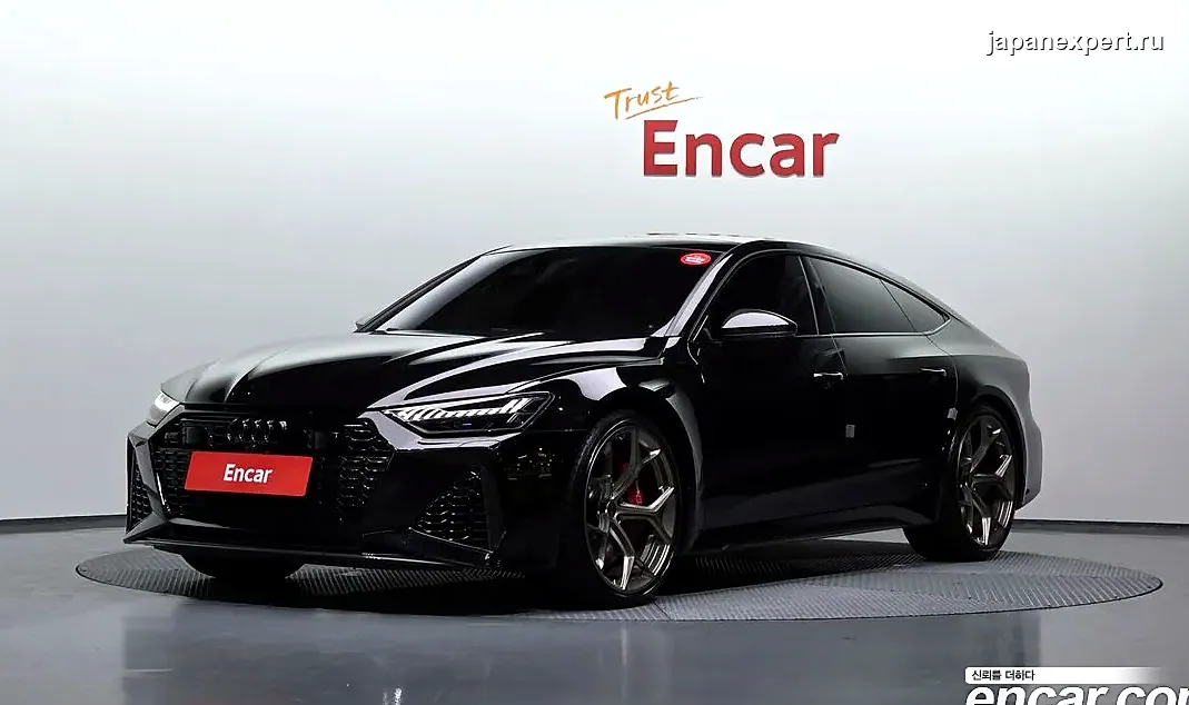 Audi RS7 2025 из Южной Кореи — пример предложения