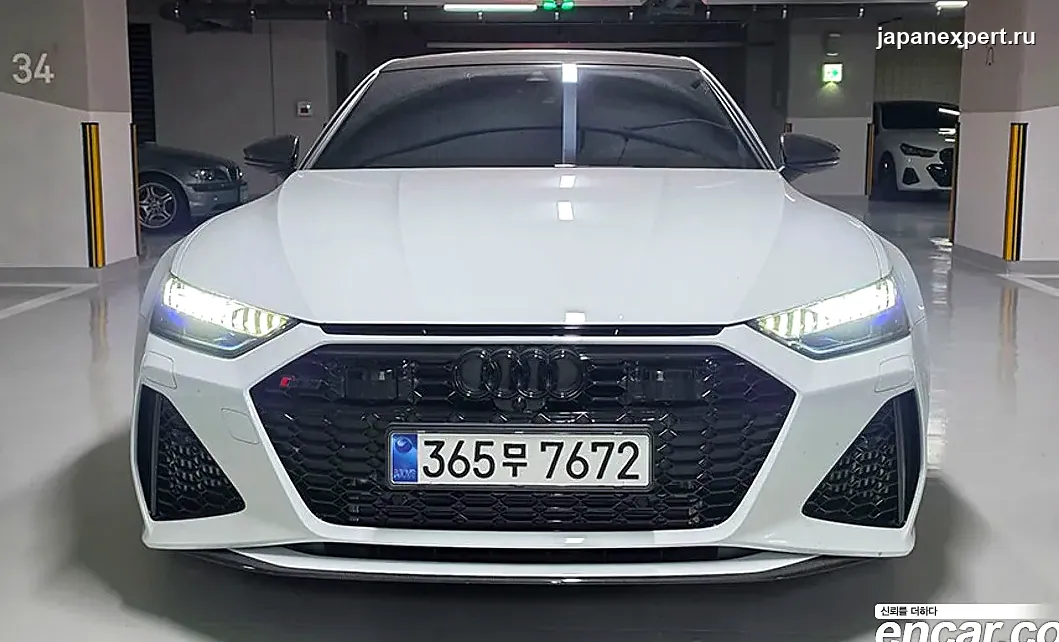 Audi RS7 2025 из Южной Кореи — пример предложения