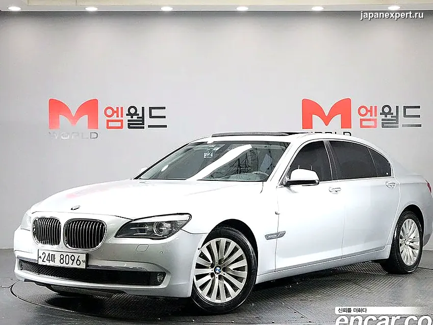 BMW 7-Series 2009 из Южной Кореи — пример предложения
