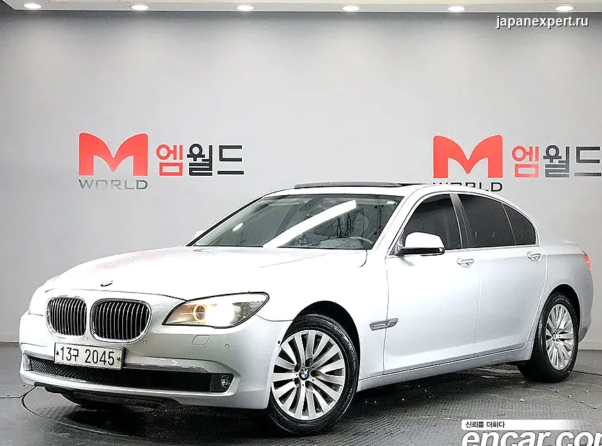 BMW 7-Series 2011 из Южной Кореи — пример предложения