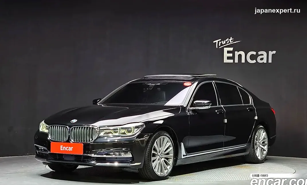 BMW 7-Series 2016 из Южной Кореи — пример предложения