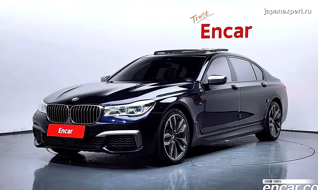 BMW 7-Series 2018 из Южной Кореи — пример предложения
