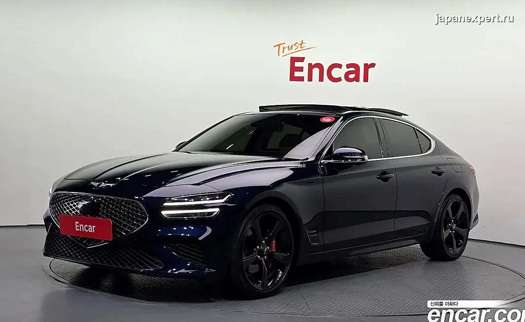 Genesis G70 2021 из Южной Кореи — пример предложения