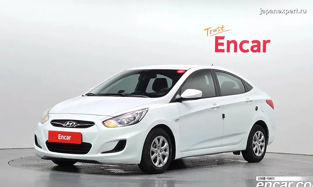 Hyundai Accent 2015 из Южной Кореи — пример предложения