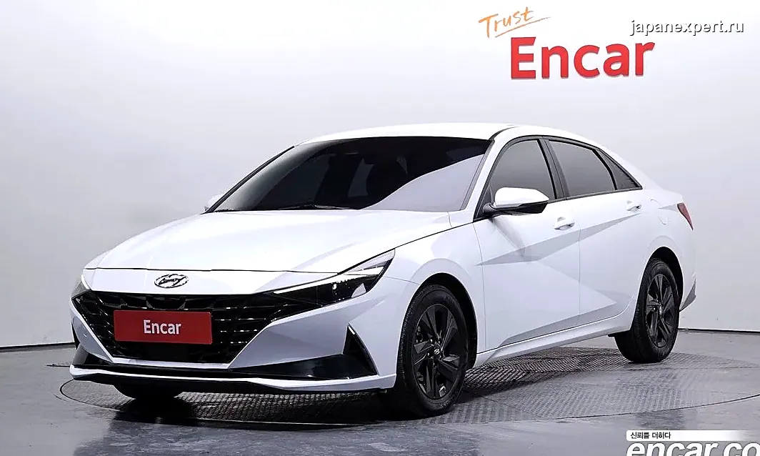 Hyundai Avante CN7 2023 из Южной Кореи — пример предложения