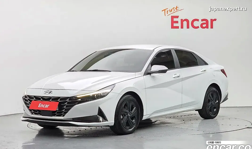 Hyundai Avante CN7 2023 из Южной Кореи — пример предложения