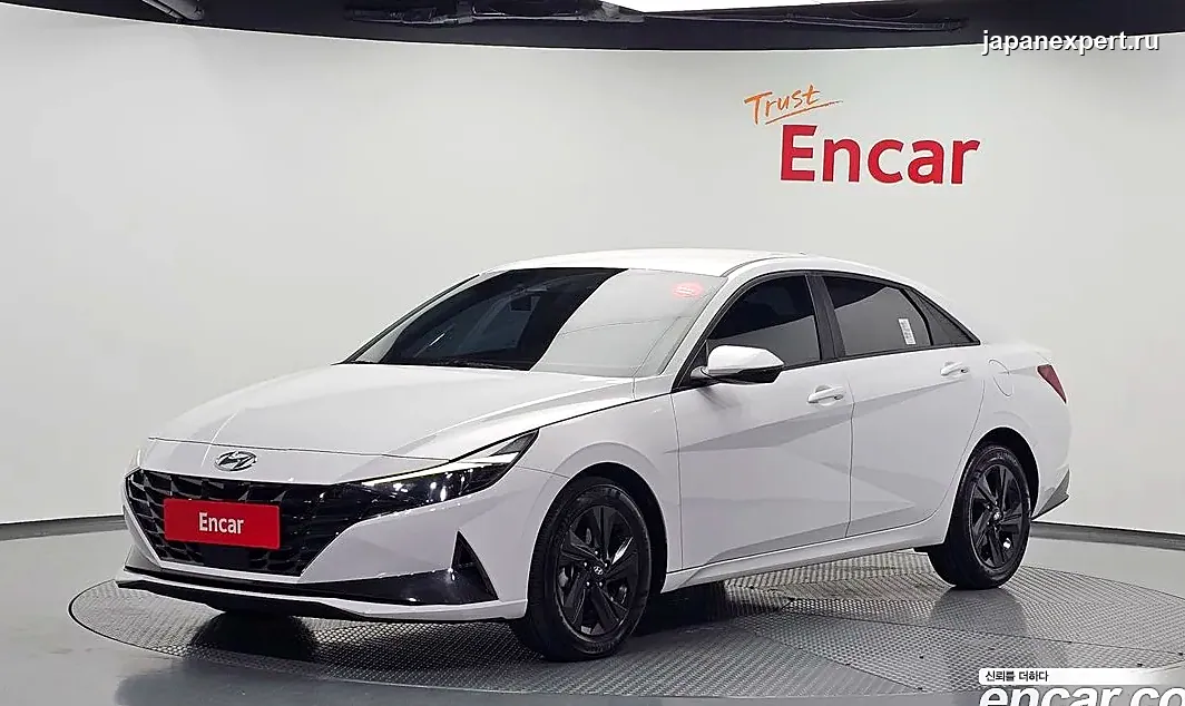 Hyundai Avante CN7 2023 из Южной Кореи — пример предложения
