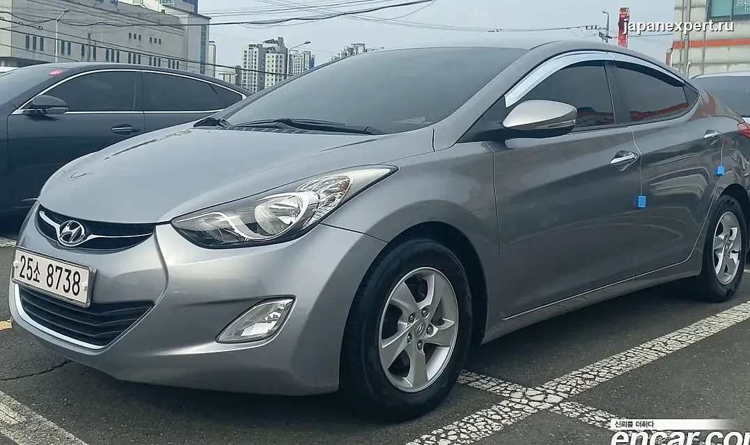 Hyundai Avante 2012 из Южной Кореи — пример предложения