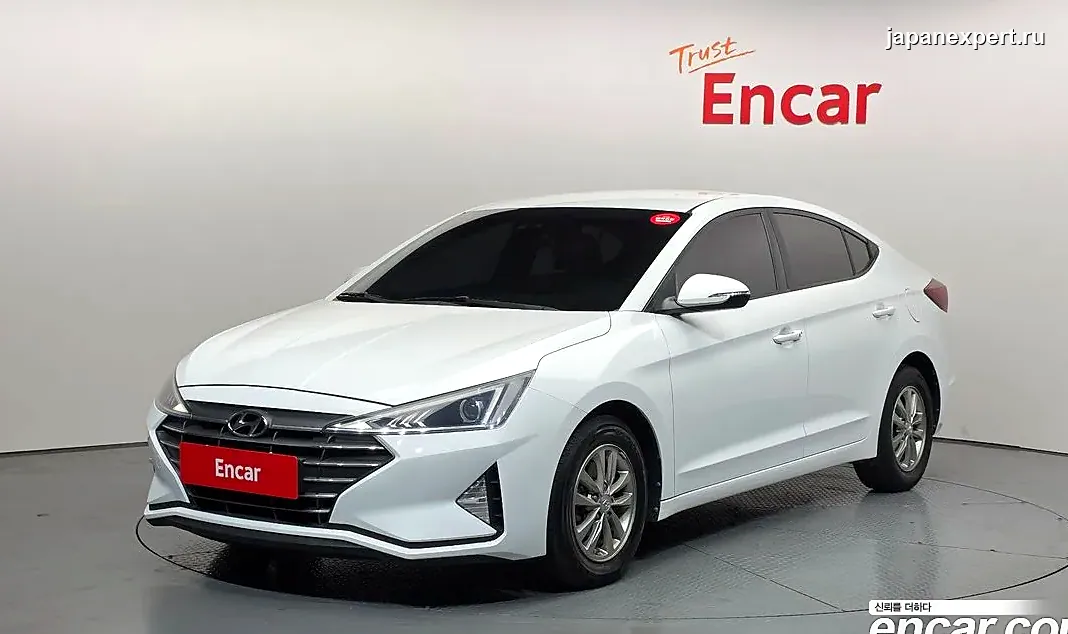 Hyundai Avante 2020 из Южной Кореи — пример предложения