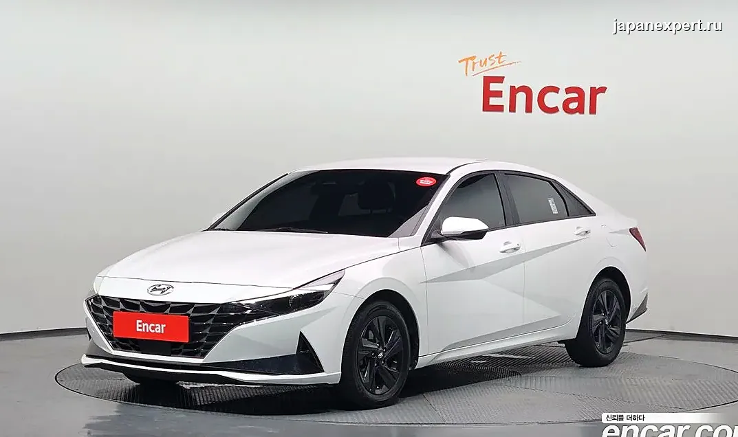 Hyundai Avante 2023 из Южной Кореи — пример предложения