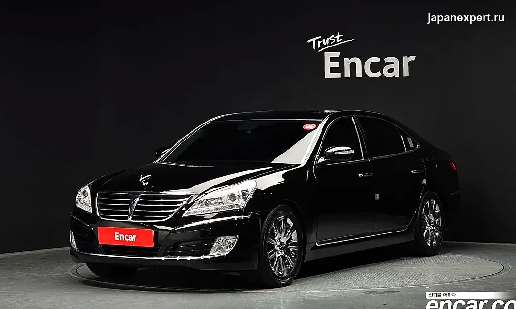 Hyundai Equus 2010 из Южной Кореи — пример предложения