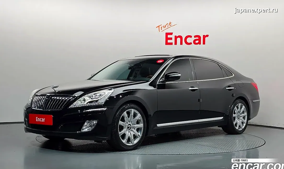 Hyundai Equus 2012 из Южной Кореи — пример предложения