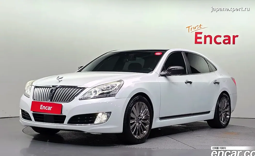 Hyundai Equus 2015 из Южной Кореи — пример предложения