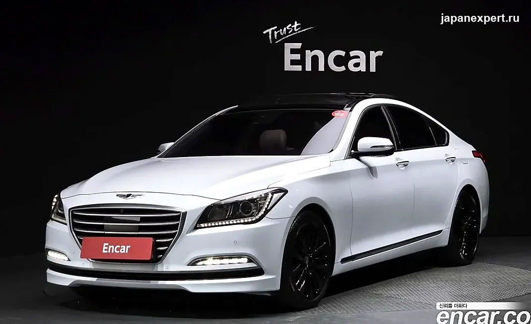 Hyundai Genesis DH 2016 из Южной Кореи — пример предложения